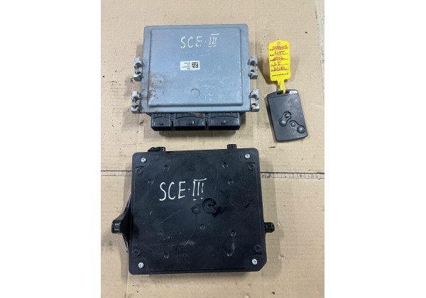 Комплект запалювання, ЕБУ, комп'ютер Renault Scenic 3, 1.5 DCi, S180153104 A, 237102426R, 237101908R
