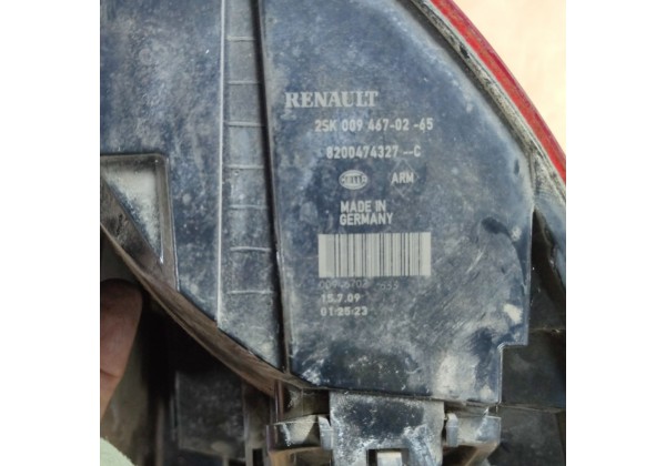 Ліхтар задній правий Renault Scenic 2, Grand Scenic 2, 8200474327 