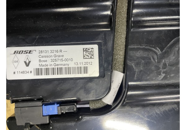 Комплект музики Bose, Renault Megane III