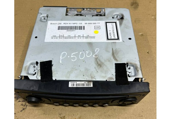 Магнітола, радіо, CD, MP3, Citroen C3 Picasso, Peugeot 3008, 5008, 09-16, 9666959577