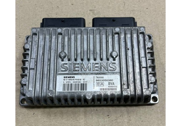 Блок управління АКПП Citroen C5, 2.0 16V, 9653056380, S118047522 C