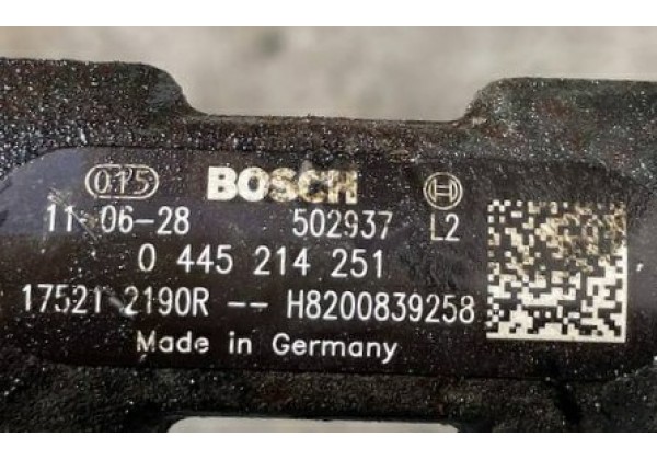 Паливна рейка Renault, 2.0 DCi, 175212190R, 8200839258, 0445214251