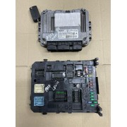 Комплект запалювання, ЕБУ, комп'ютер Citroen C4, Peugeot 307, 1.6 HDi 16V, 0281013332, 9664257580, 9653958980, 9664968980