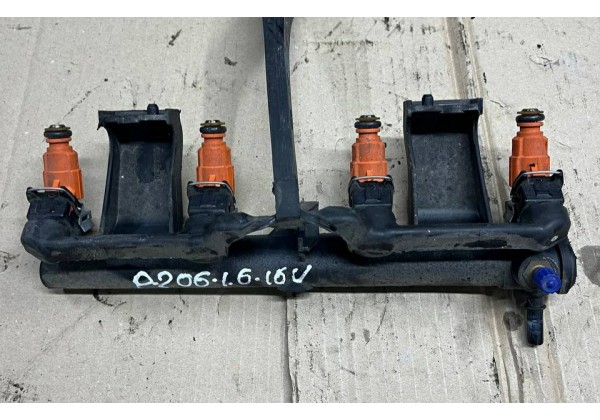 Форсунка інжекторна Citroen C2, C3, Xsara, Berlingo, Peugeot 1007, 206, 307, Partner, 1.6 16V, 1984E9, 0280156034, 9638220380
