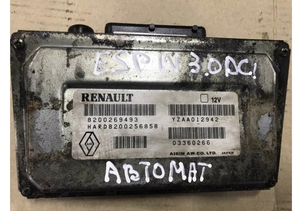 Блок управління автоматичною КПП Renault Espace 4, 3.0 DCi, 8200269493