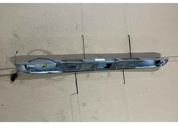 Накладка пісвітки номерного знака Renault Scenic, 7700428465, 7700430450