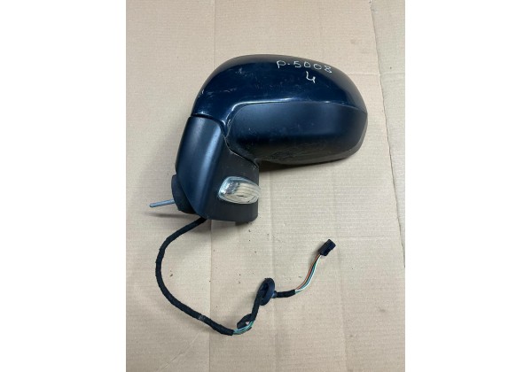 Дзеркало зовнішнє ліве електричне Peugeot 3008, 5008, 09-16, 6 pin, 8153ZT, 96838709XT