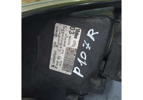 Фара права Пежо 107, 89033104