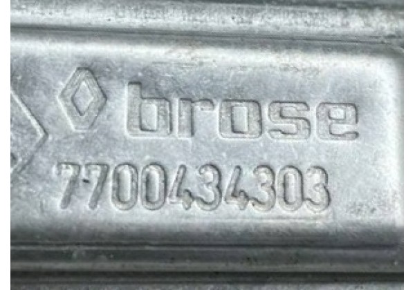 Склопідйомник задньої лівої дверки механічний Renault Clio 2, Symbol, 7700434303