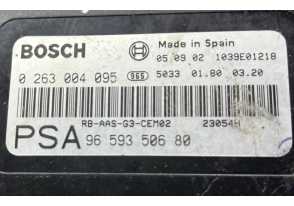 Блок керування парктроніками Peugeot 407, 9659350680, 0263004095