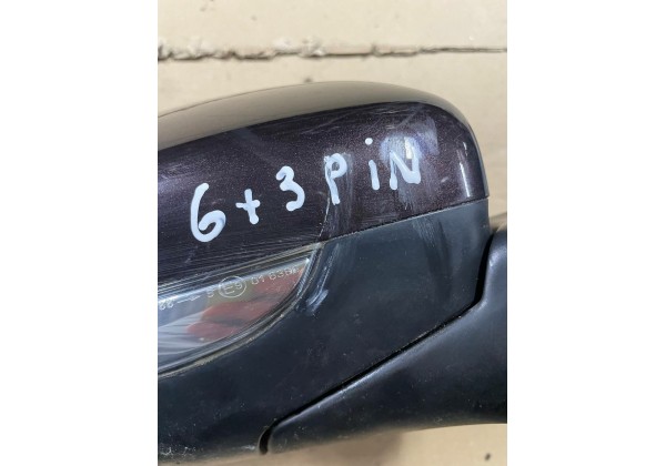 Дзеркало зовнішнє праве електричне Peugeot 208, 6+3 pin, 232673078
