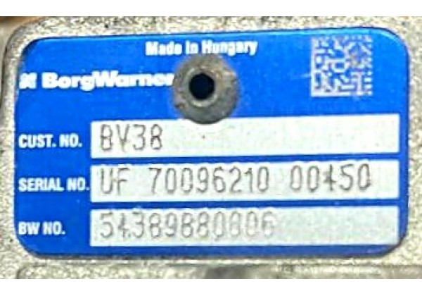 Турбіна Renault, 1.5 DCi, 54389880006, 16359700011, 7009621000450