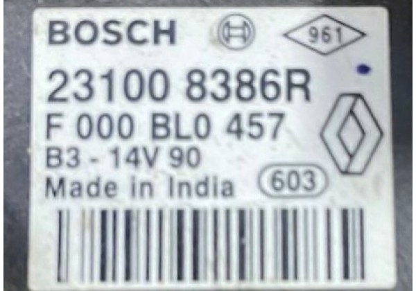 Генератор 14V, 90A, Renault Clio 4, Logan 2, Sandero 2, 0.9 TCe, 1.2 16V, 231008386R, 231007344R
