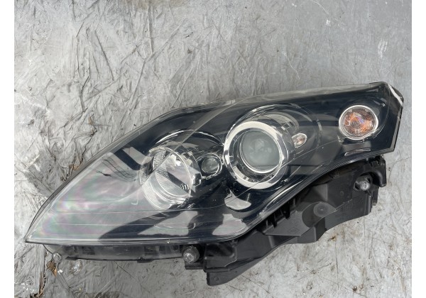 Скло лівої фари, фара ліва Renault Laguna III 07-10, 260600074R, Пошкоджений корпус