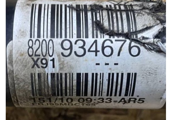 Полуось, приводний вал лівий Renault Laguna 3, 1.5 DCi, 27x26зуб, 8200934676, 391016312R, 8200538941