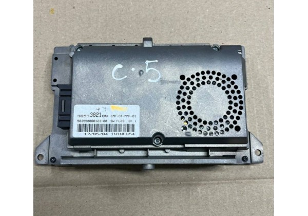 Дисплей GPS навігації Citroen C5, 01-08, 9653382180
