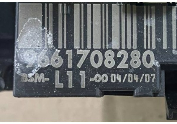 Блок запобіжників, модуль BSM Citroen C3 Picasso, Peugeot 207, 307, L-11, 9661708280