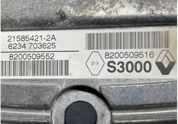 Комплект запалювання, ЕБУ, комп'ютер Renault Megane 2, Scenic 2, 1.6 16V, 8200509552, 8200509516, 8200606826, S118400150 H, 8200468515