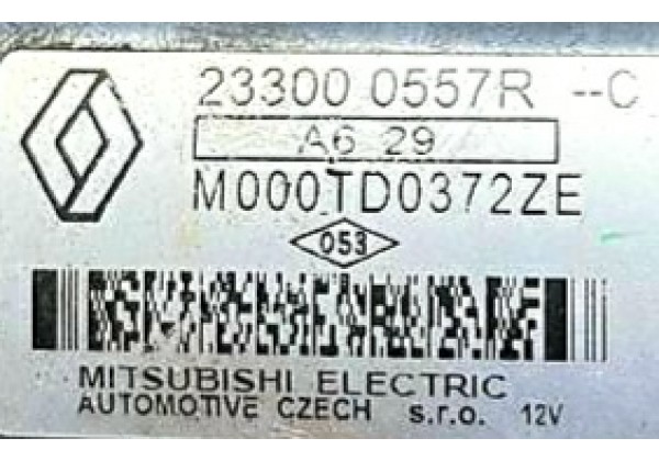 Стартер Renault, 0.9-1.3 TCe, 233000557R, 233001071R, 233009161R, 233007970R, 2330000Q3D, 23300-00Q3D, M000TD0371, M000TD0372ZE, M0T46571ZT, M0T46572ZT, M0TD0371, M0TD0372, M0TD0372ZE