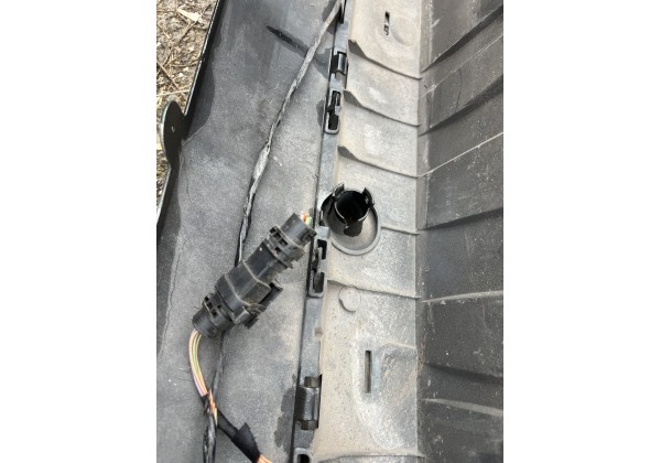 Бампер задній Renault Scenic II, короткий , код фарби TED97