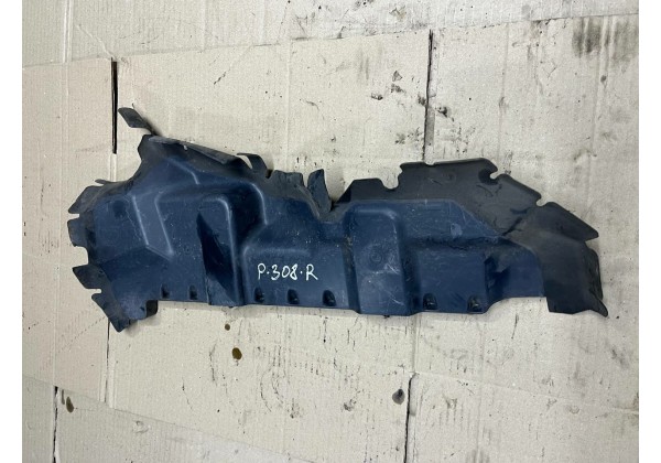 Дефлектор радіатора охолодження правий Peugeot 308, T7, 07-13, 7104GN, 9680362080
