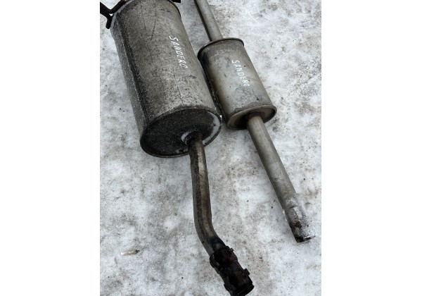 Глушник середня та задня частина Dacia Sandero 1 , 1.4