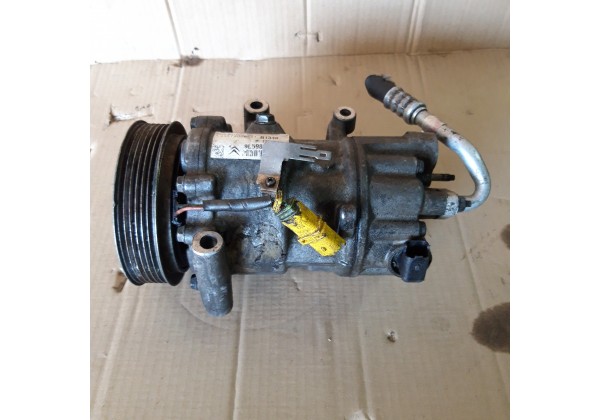 Компресор кондиціонера Citroen C4, Peugeot 307, 308, 2.0 HDi, 6453QP, 6453QQ, 6453WQ, 6453WR, 648710, 648712, 648713, 9651911180, 9659875980, 9671334080, 9684960280