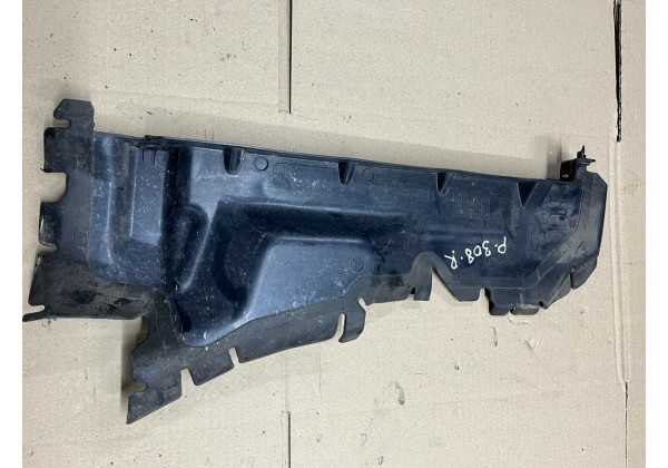 Дефлектор радіатора охолодження правий Peugeot 308, T7, 07-13, 7104GL, 9680361880
