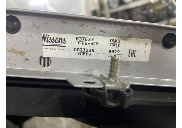 Радіатор охолодження та кондиціонера Renault Kangoo I, 1.2 16v, 7711497454,8200267994,8200732379. 8200103801, 637637