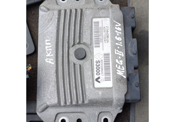 Комплект запалювання, ЕБУ, комп'ютер Renault Megane 2, Scenic 2, 1.6 16V, 8200321263, 8200298457, 8200306434, S118400220 C