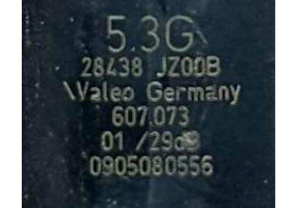 Датчик парктроніка задній Renault, 28438JZ00B, 8200412438, 284376606R, 28438JY00B, 284421414R