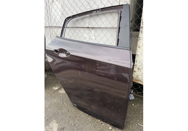 Двері задні праві, Peugeot 208, 9671907480, Колір KJX
