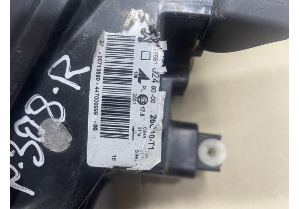 Фара права Peugeot 308 T7 -11, 9656162480