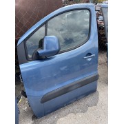 Двері передні ліві Citroen Berlingo II, Peugeot Partner II, B9, Код фарби: KGQ, Ціна за голу.
