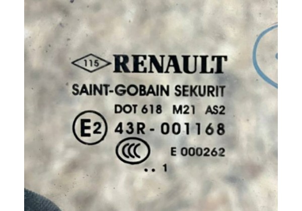 Скло заднє внутрішнє центральне Renault Megane 3, кабріолет, 972841528R