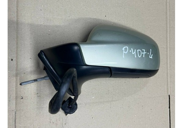 Дзеркало зовнішнє ліве електричне Peugeot 407, 7 pin, 8149VF, 96456984XT