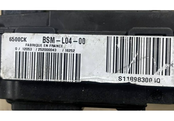 Модуль BSM, блок запобіжників, Citroen, Peugeot, 6500CK, L04-00, 9661682780, S118983004Q