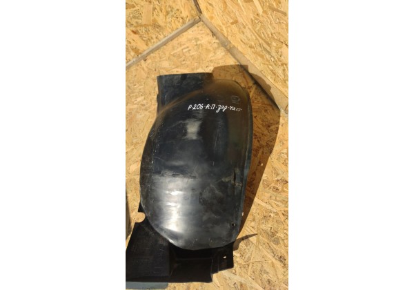 Підкрилок передній правий, задня частина Peugeot 206, 9629844980