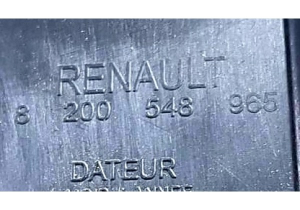 Накладка задньої внутрішньої лівої арки Renault Kangoo 2, 8200548965