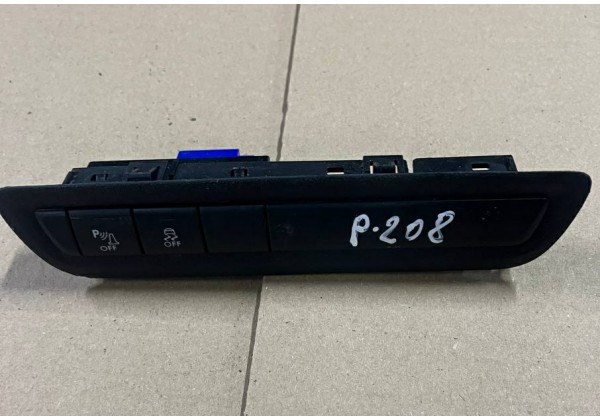 Кнопки відключення сигналу парктроніків та ESP Peugeot 208, 2008, 96750115ZD