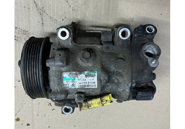 Компресор кондиціонера Citroen, Peugeot, 2.0 HDi, 6453ZS, 6453ZT, 9671451380, 9684141780