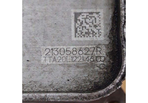 Теплообмінник, масляний радіатор Renault 1.5 Blue DCi, Euro-6, 213058627R