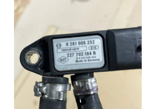 Датчик тиску вихлопних газів Renault, 1.5 DCi, 1.6 DCi, 0281006252, 227702184R, 227701454R