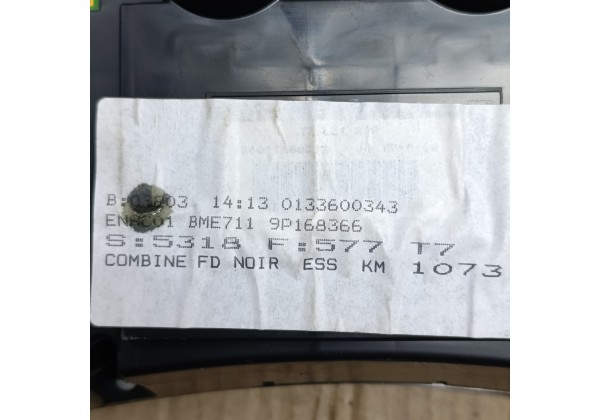 Щиток приладів Пежо 308 Т7  1.6 vti, МКПП, 9665107380