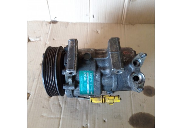 Компресор кондиціонера Citroen Berlingo, C3, Xsara, Xsara Picasso, Peugeot 206, 307, 1.1, 1.4, 1.4 16V, 1.4 HDi, 1.6 16V, 1.6 HDi, 2.0 16V, 1438, 6453LF, 6453KS, 6453LN, 6453QE, 6453LS, 6453LH, 9646273880, 9646273380, 9655191580, 9684480180, 9684480480