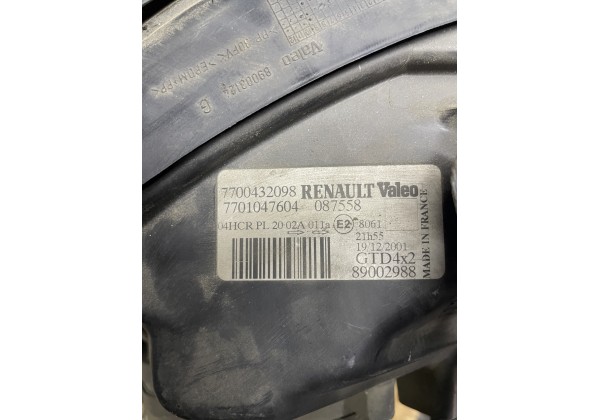 Фара ліва Renault Scenic I рестайл, 7700432098