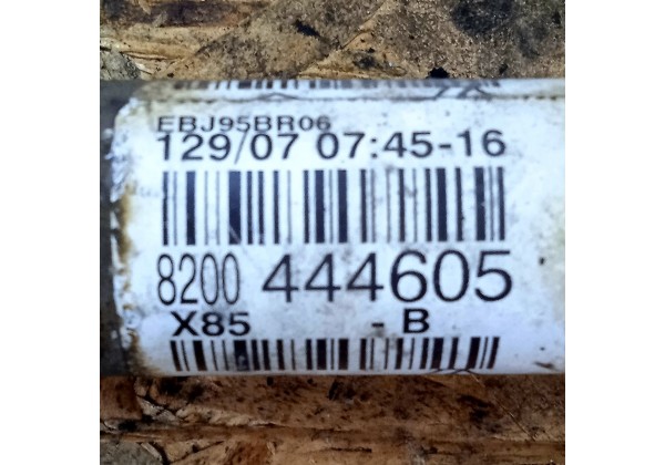 Полуось ліва, приводний вал Renault Clio 3, 2.0 16V, 27x26зуб, 8200444605