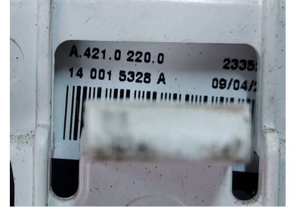 Блок управління пічкою без кондиціонера Citroen Jumpy 2, Peugeot Expert 2, Fiat Scudo 2, 140015328 A, A 42102200