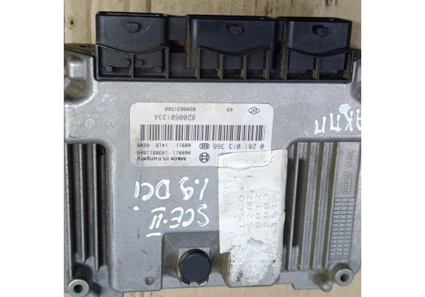 Комплект запалювання,ЕБУ, комп'ютер Рено Сценік 2, 1.9 дці, АКПП, 0281013366,8200601334,8200631560,8200606830,S118400260G