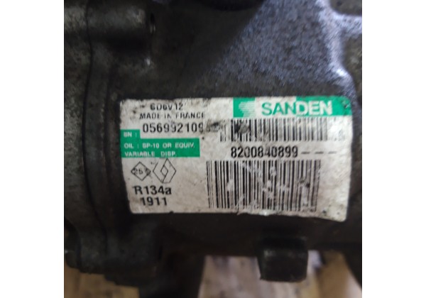 Компресор кондиціонера Renault Kangoo, Twingo, Thalia, Clio 2, 1.1, 1.2, 1.2 16V, 8200840899